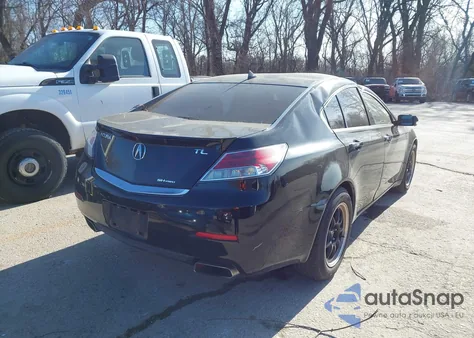 2012 Acura Tl 3.7 из США, поврежденный, VIN 19UUA9F71CA003741